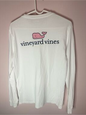 Vineyard vines white long sleeve shirt